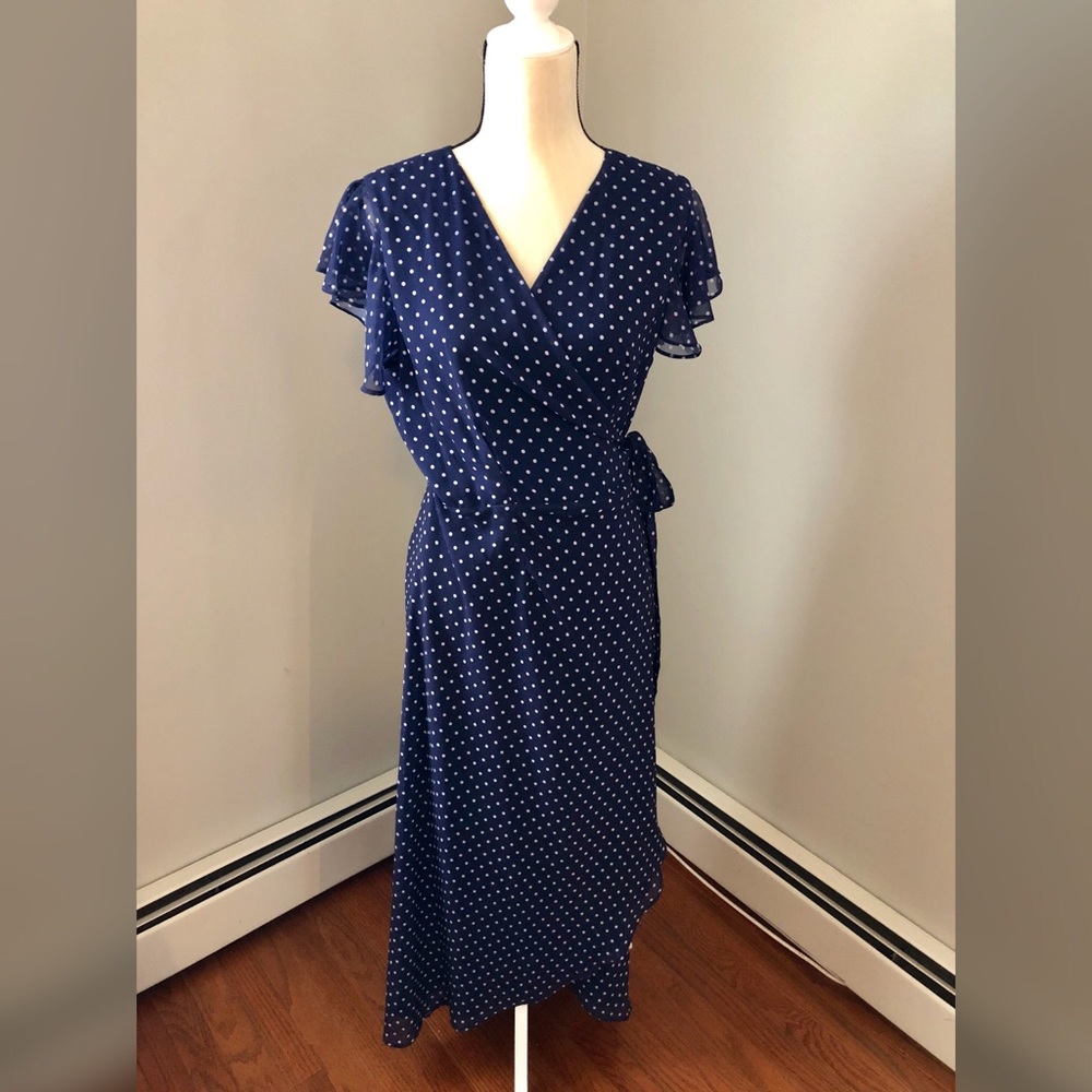 ‼️SOLD‼️Beautiful NY&Co Sweet Pea wrap dress